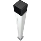 CAME - Colonnina in alluminio anodizzato naturale altezza 1m. 001CSS