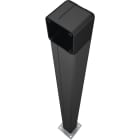CAME - Colonnina in alluminio anodizzato nero altezza 1m.