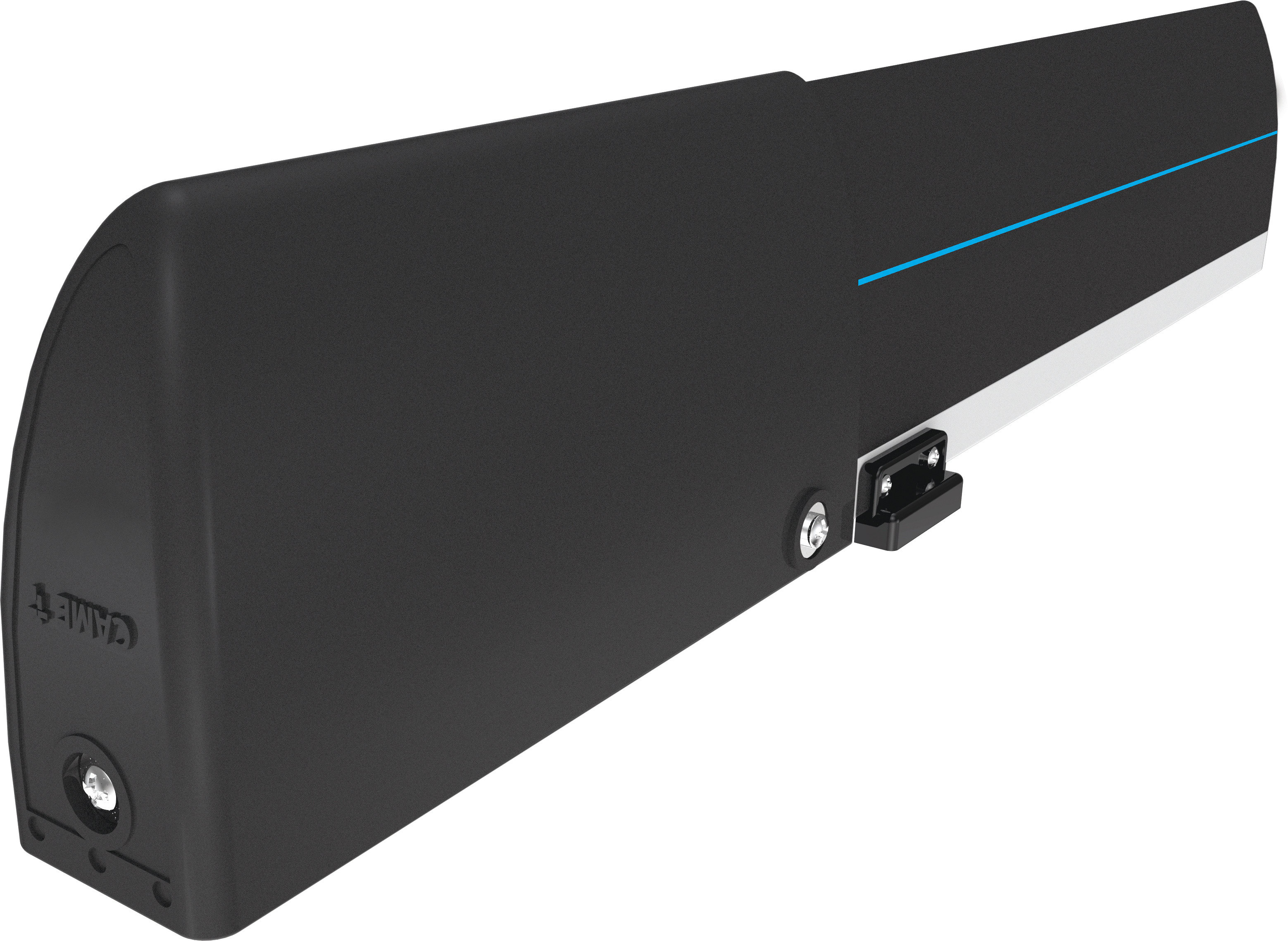 CAME - Bordo sensibile di sicurezza in gomma nero, L = 1500 mm, RAL 9005.