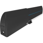 CAME - Bordo sensibile di sicurezza in gomma nero, L = 2500 mm, RAL 9005.