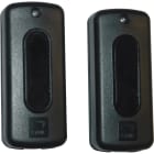 CAME - Coppia di fotocellule 24V AC-DC per sicurezza e automazione cancelli.