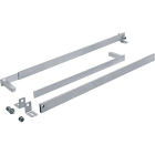 CAME - Coppia di bracci telescopici dritti con tubo rettangolare 40 x 10 mm. 001E785A