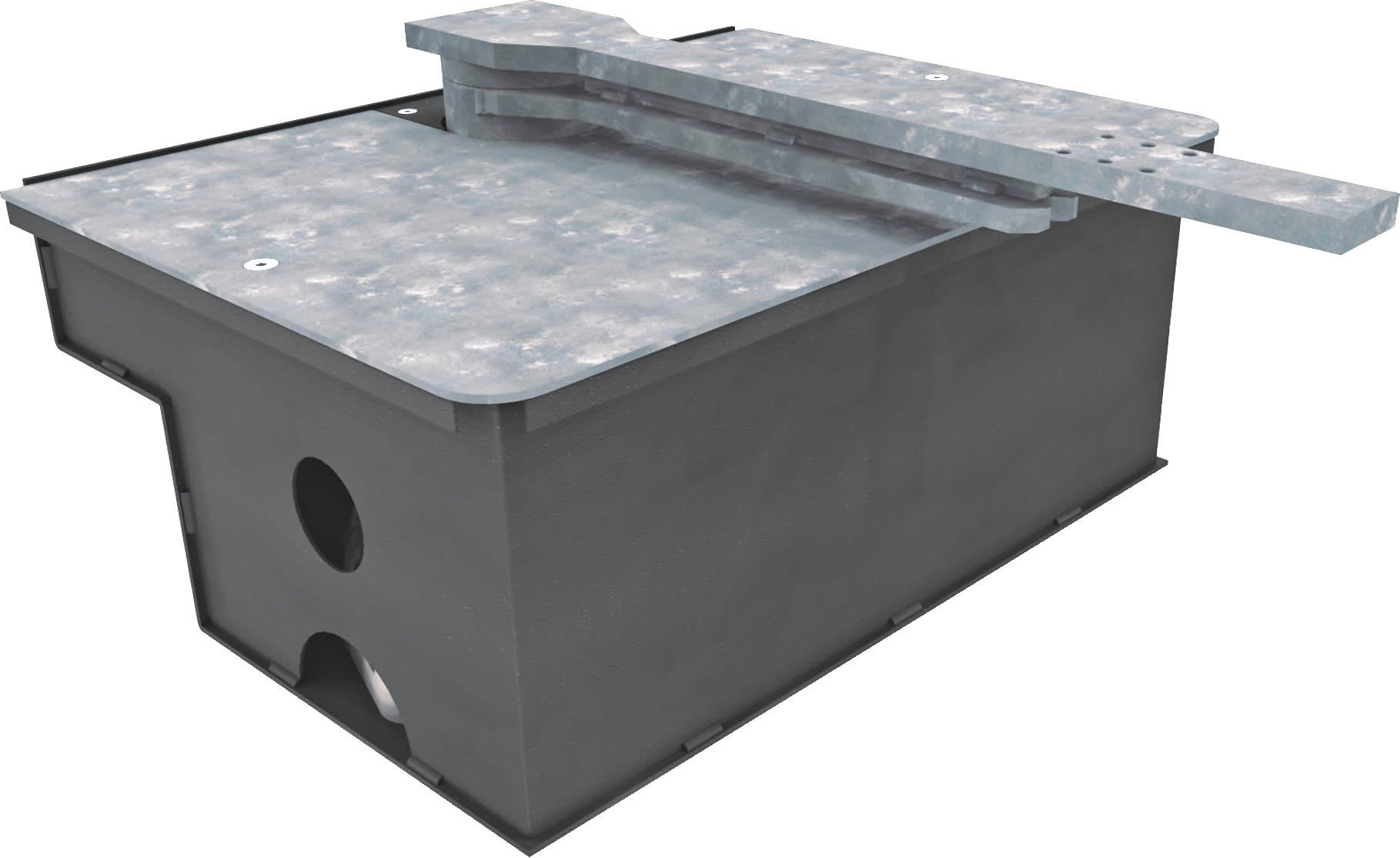 CAME - Cassa di fondazione Frog Plus: solida struttura per supporto stabile e affidabile.