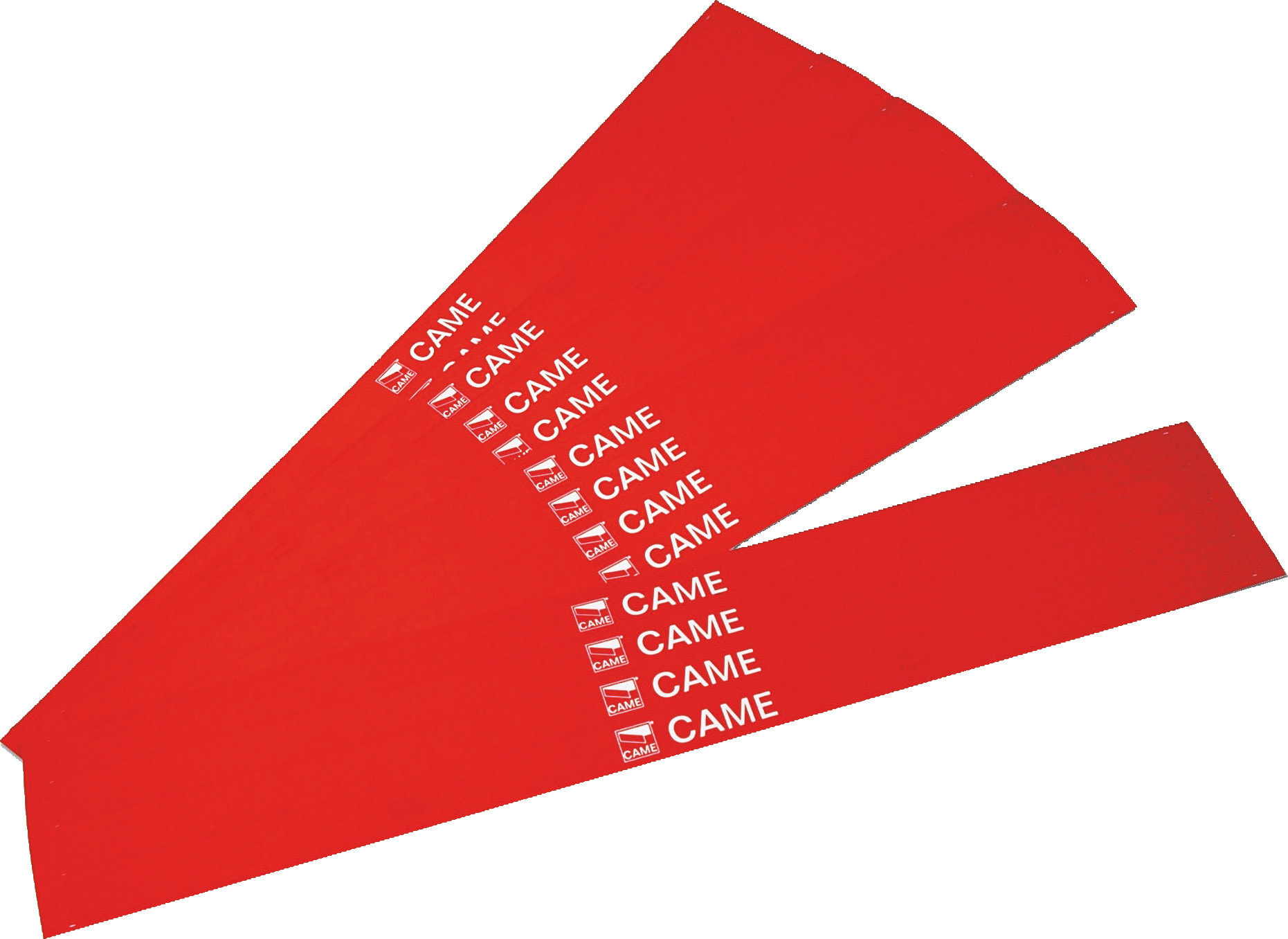 CAME - Confezione n. 20 strisce rosse rifrangenti adesive.