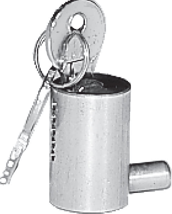 CAME - Cilindro serratura con chiave DIN.