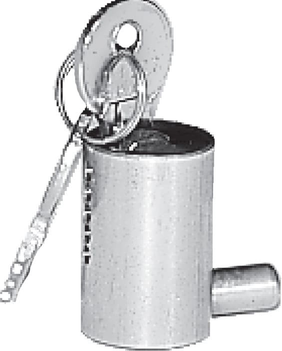 CAME - Cilindro serratura con chiave DIN.