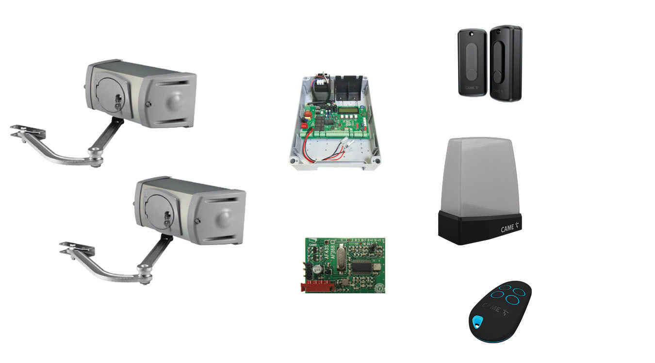 CAME - Kit articolato Ferni 4m 230V ENC IRR - Lunghezza max anta 4m Peso max anta 400kg.