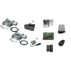 CAME - Kit interrato Frog 3,5m 230V 2 mot - Lunghezza max anta 3,5m Peso max anta 400kg.