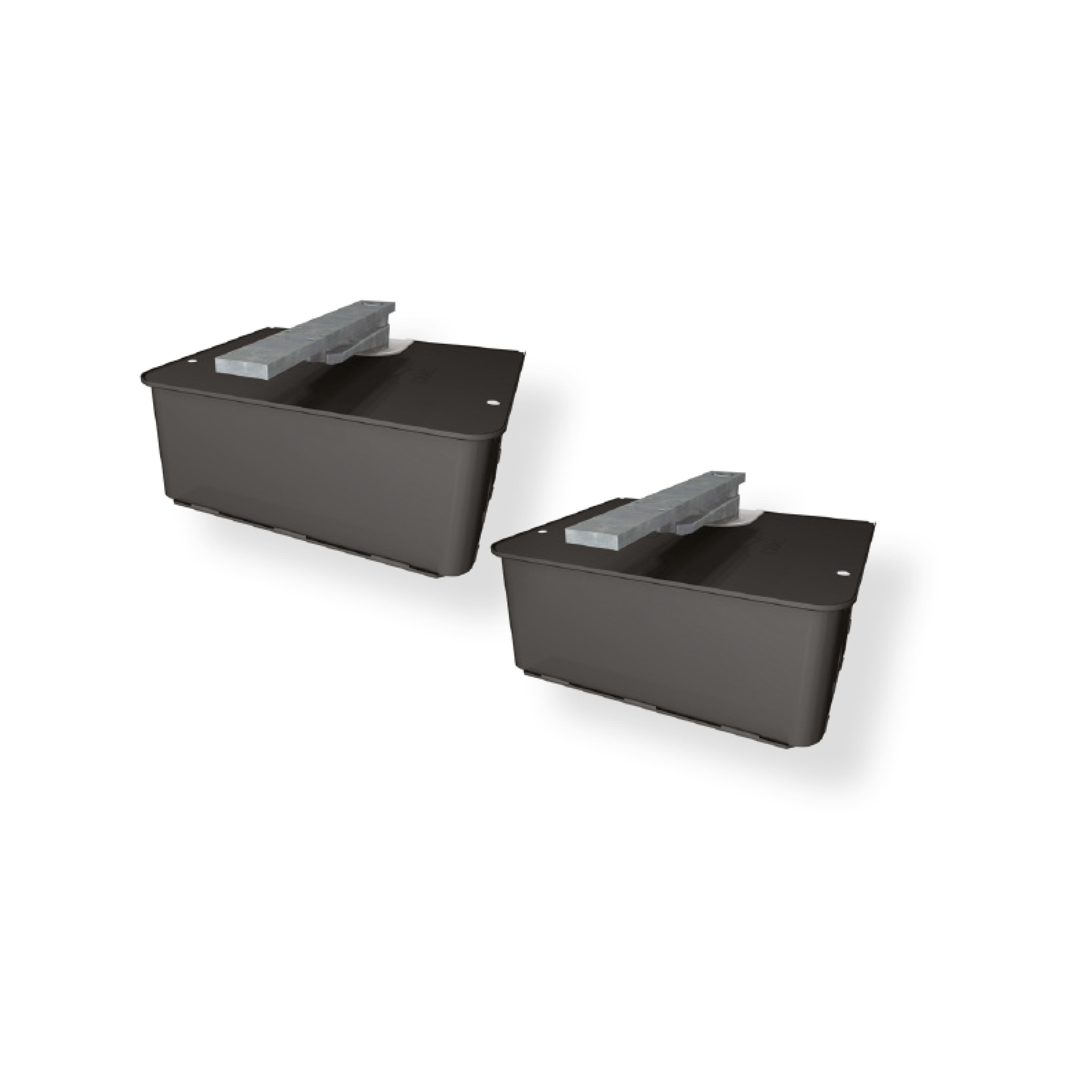 CAME - Kit 2 casse di fondazione per FROG.