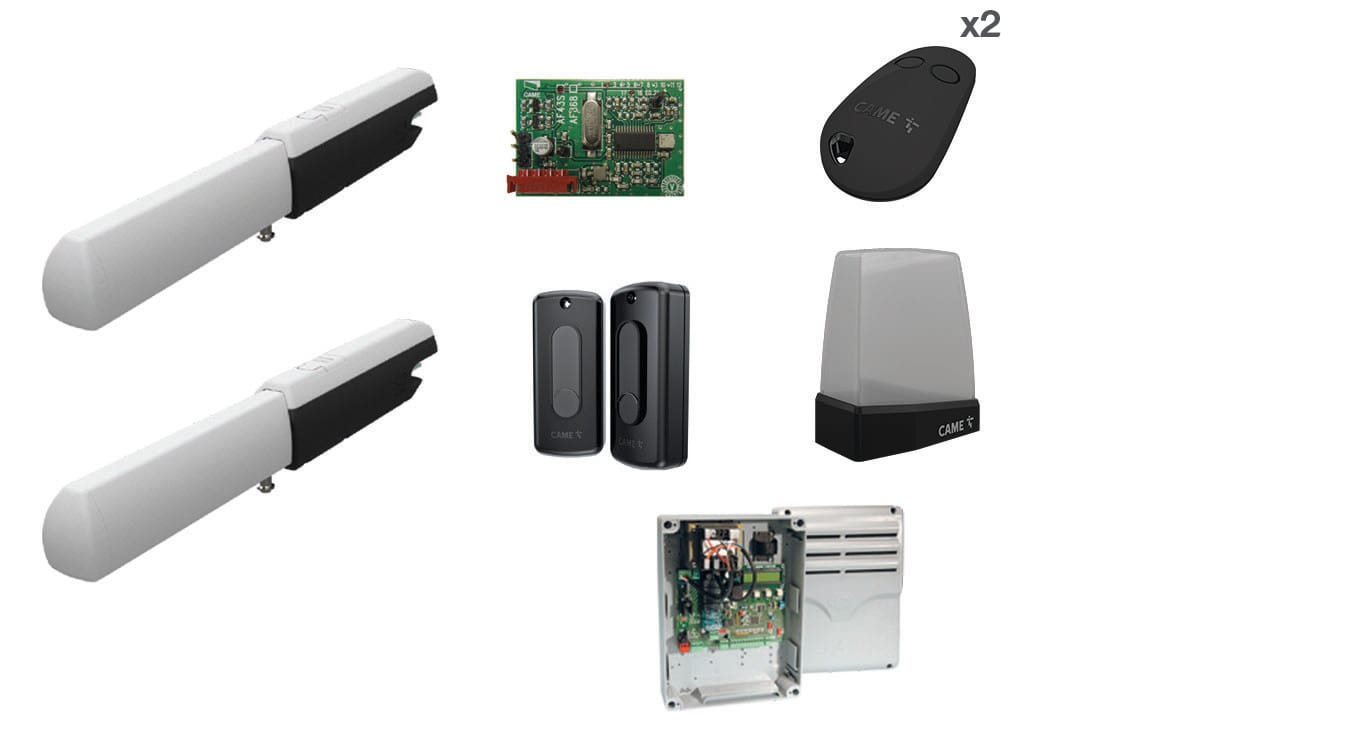 CAME - Kit pistone ATI 3M 230V IRR - Lunghezza max anta 3m, peso max 400kg.