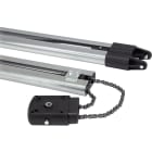 CAME - Guida a catena lunghezza 3,02 m in due pezzi. Altezza massima porta: BC 2,4 m, BM 2,25 m, STA 2,1 m, STB 2,2 m. 001V0684