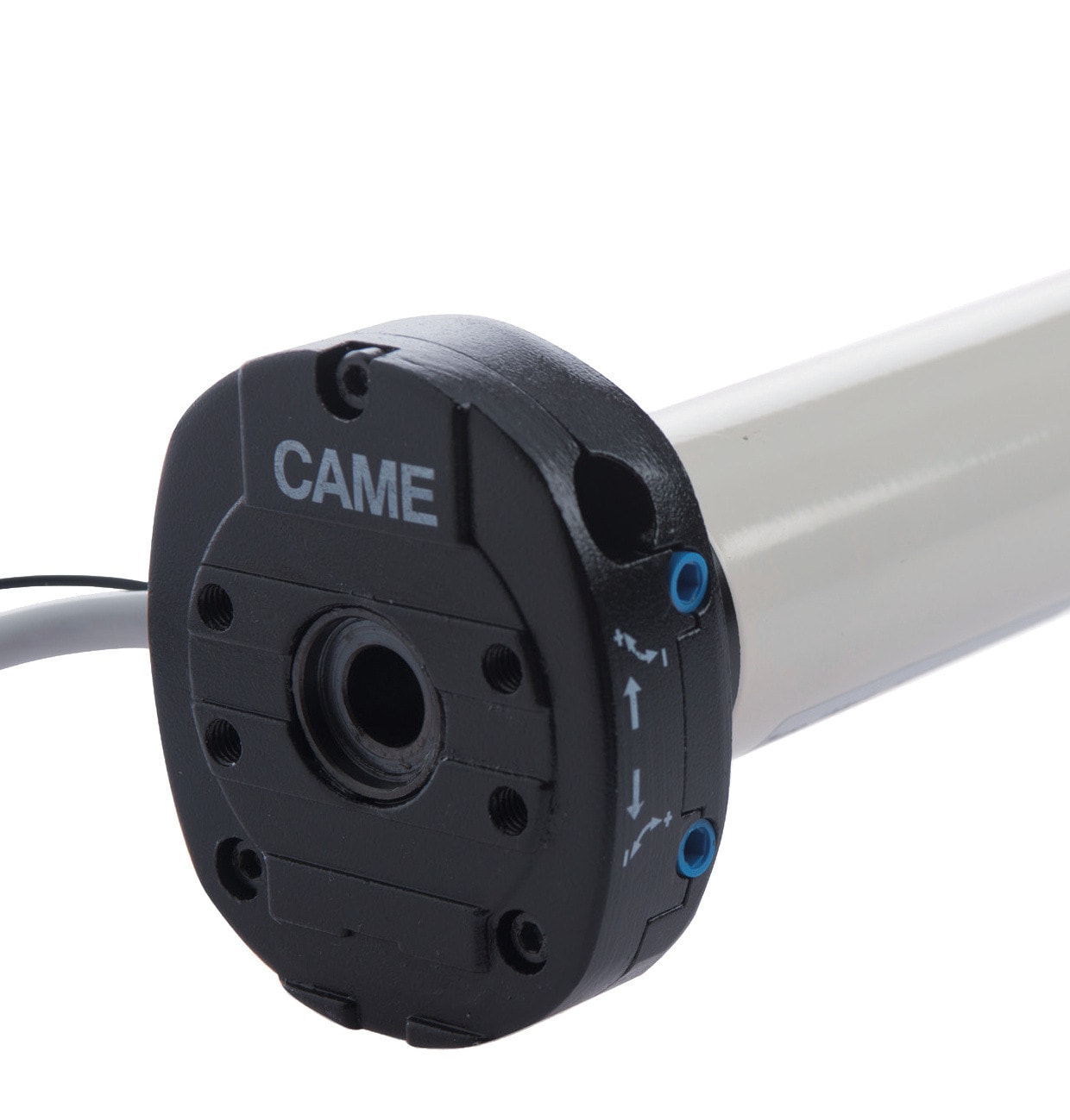 CAME - Motoriduttore 230 V AC con finecorsa meccanico, manovra di soccorso integrata, ricevitore radio 433,92 MHz incorporato e coppia massima 20 Nm. 001Y5020A151MOMR