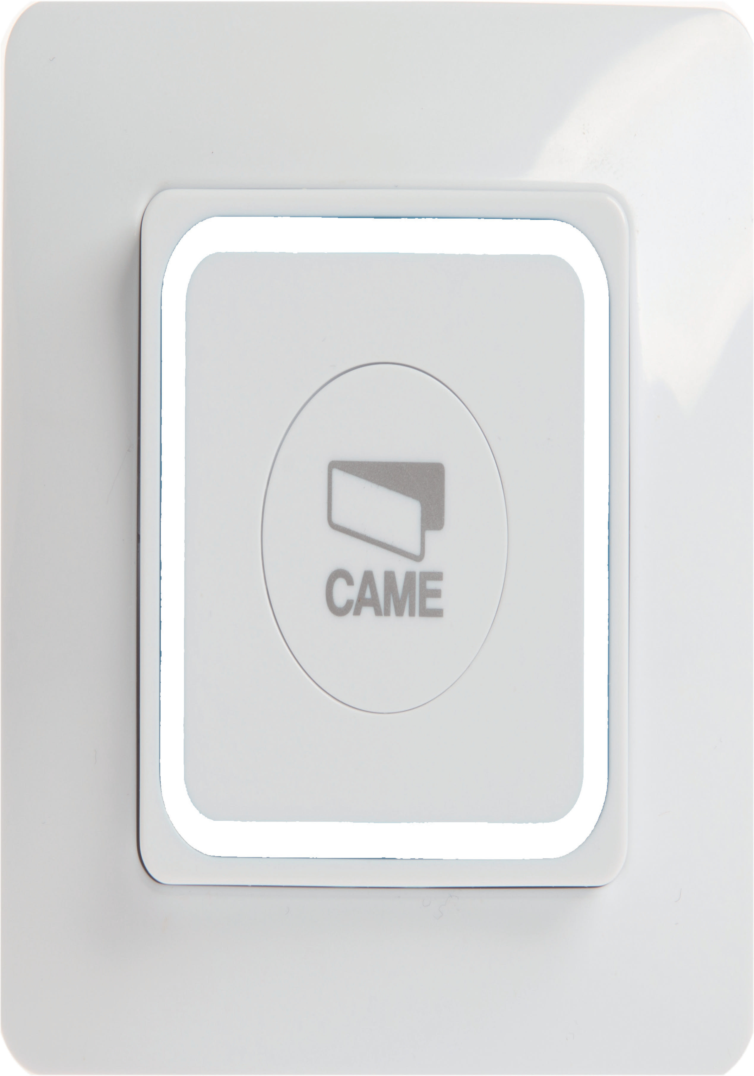 CAME - Trasmettitore a muro con tasto singolo. 001YE0140
