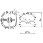 CAME - Tondo Z.F. 80x1mm.