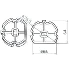 CAME - Tondo Z.F. 80x1mm.