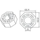 CAME - Ottagonale 70x1,5mm.