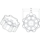 CAME - Ottagonale 102x2mm. 001YK6105