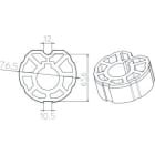 CAME - Ogiva inclinata 80 mm.