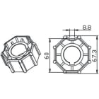 CAME - Ottagonale 70x1mm. 001YK6115
