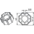 CAME - Ottagonale 70x1mm.