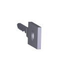 CAME - Chiave grezza set-j sel-c prefer per selettore a chiave. 009CGJ2