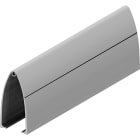 CAME - Profilo gomma L=4000mm colore grigio chiaro RAL7040 estrusa costola dis.V118I. 009RV118I