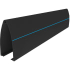 CAME - Profilo in gomma estrusa L=6000mm colore nero RAL 9005. 009RV118M