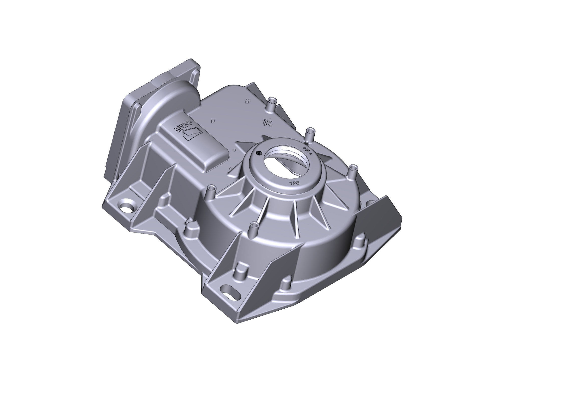 CAME - cassa per motoriduttore interrato frog 119RIA013