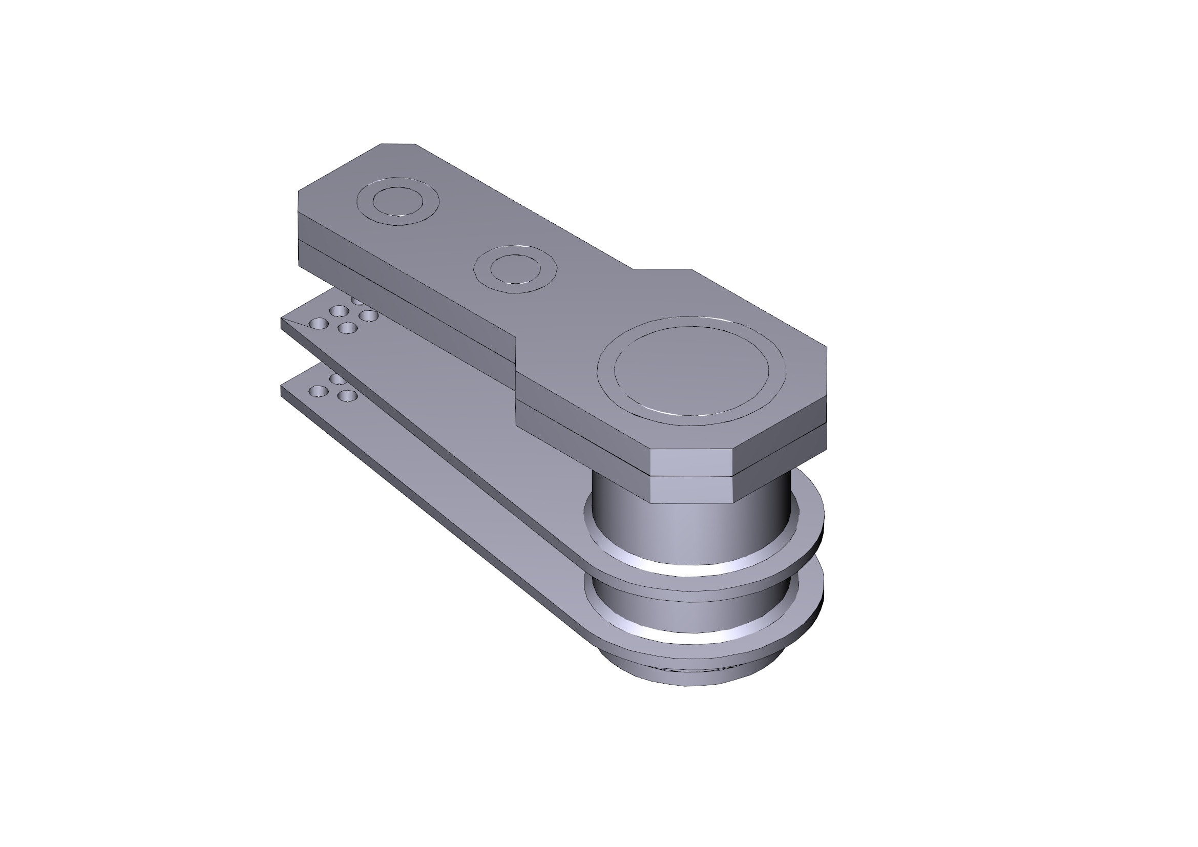 CAME - Staffa sinistra per attacco cancello - Superfrog.