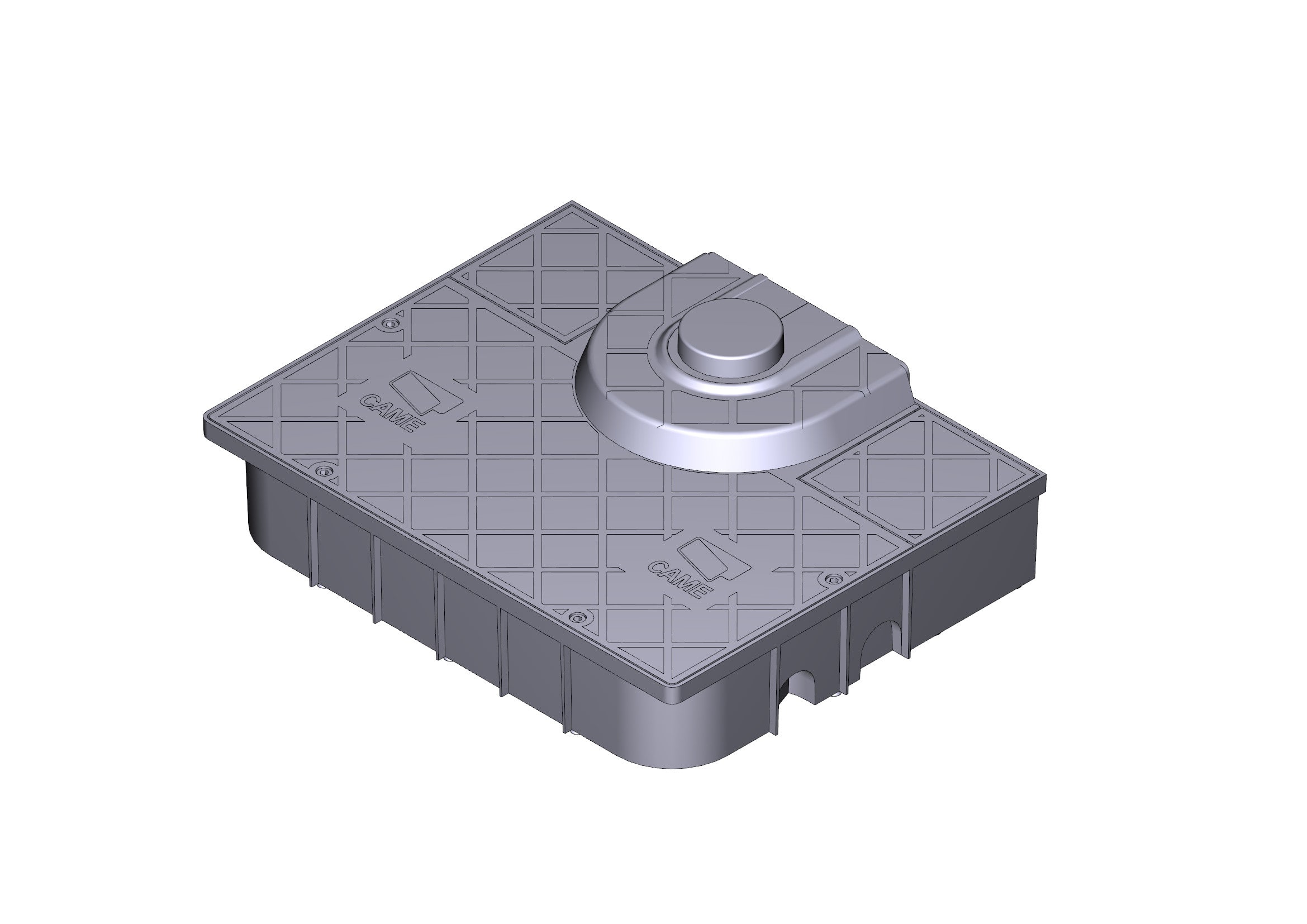 CAME - Cassa con fondazione e coperchio per Frog-J.