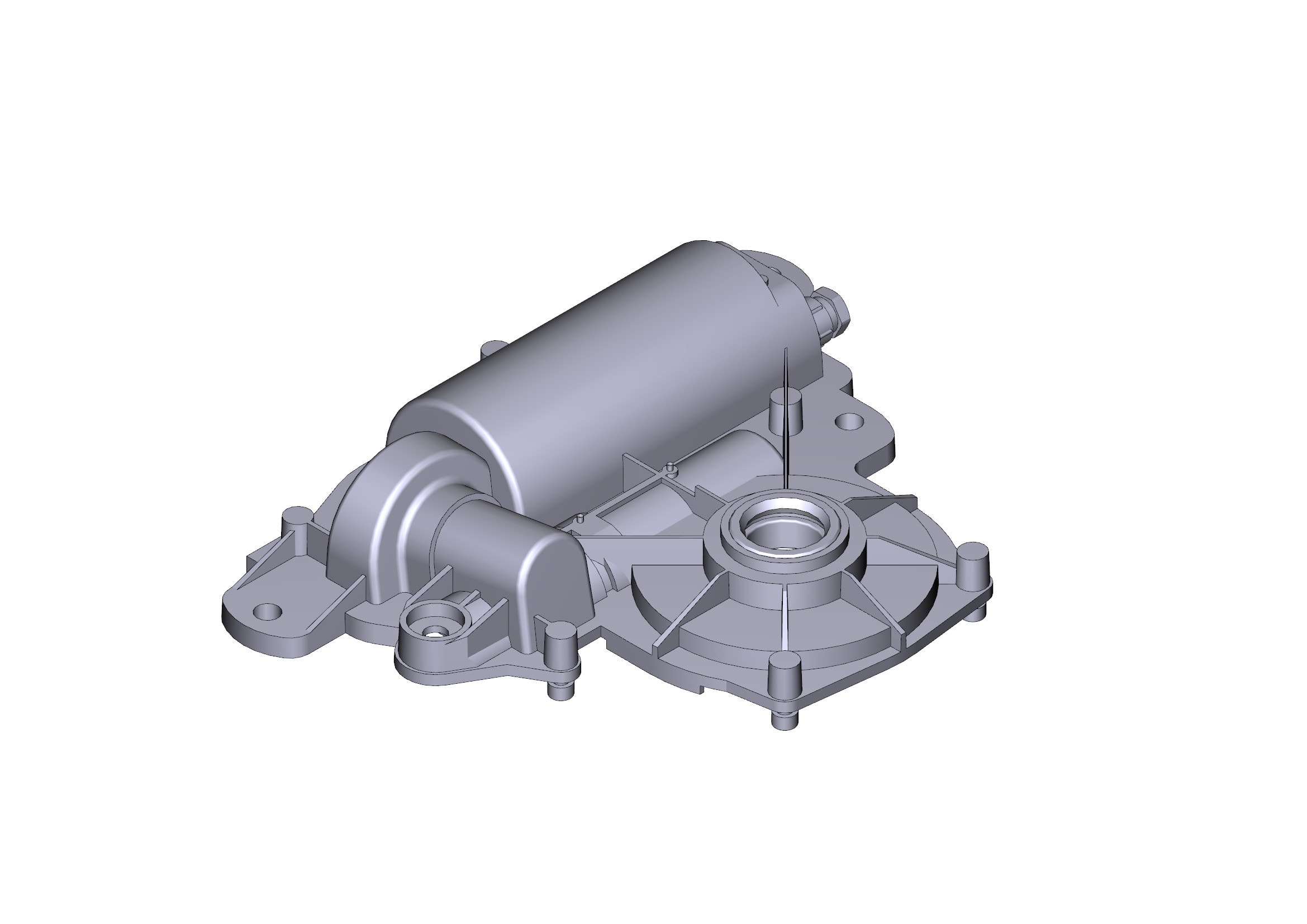 CAME - cassa superiore per motoriduttore frog-j myto. 119RIA073