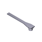 CAME - Staffa attacco cancello per cassa di fondazione Frog Plus. 119RIA102