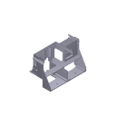 CAME - supporto componenti motoriduttore ops bxl ls500.