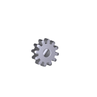 CAME - pignone per motoriduttore bk bks m=6 z=12