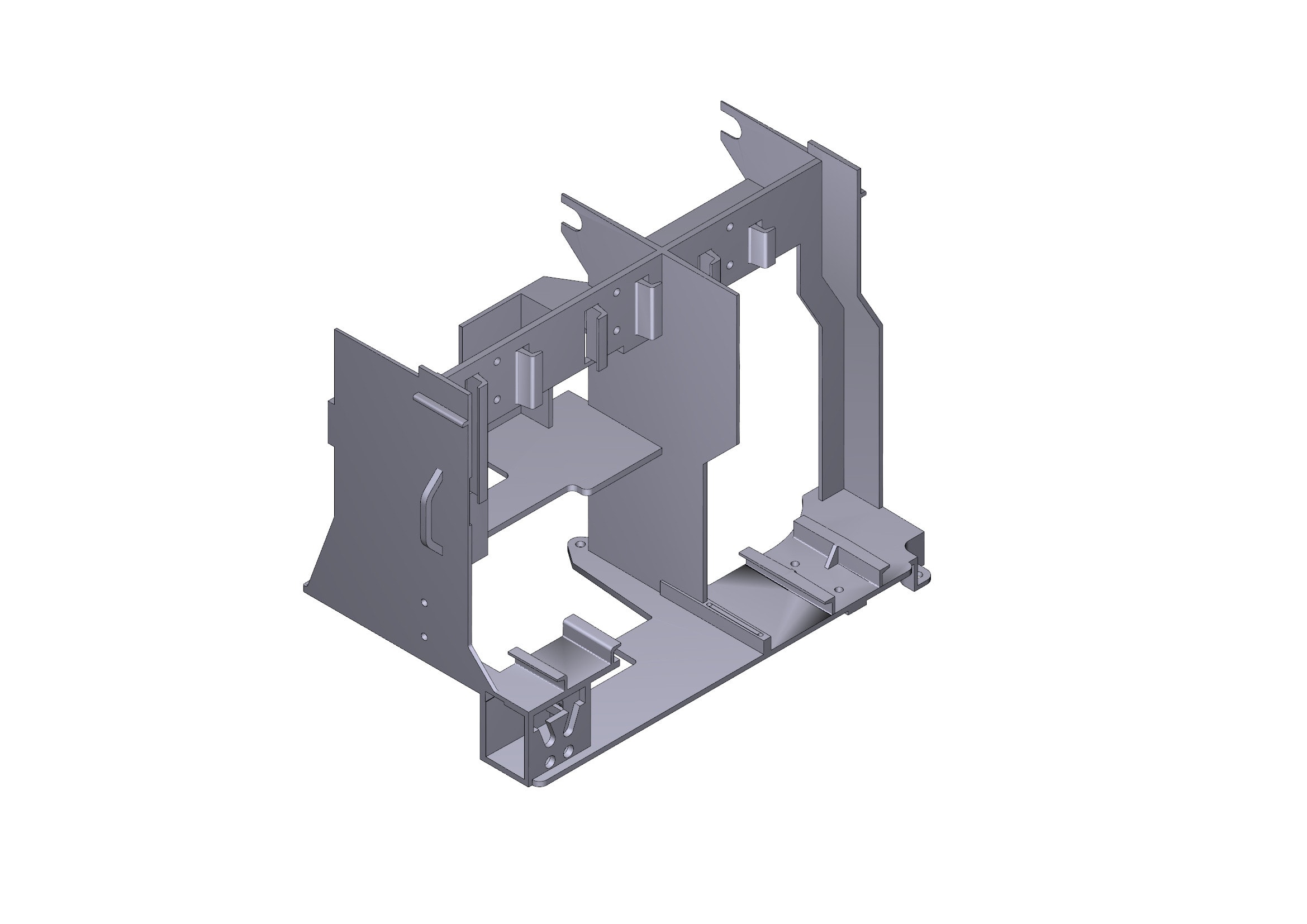 CAME - Supporto per componenti SDN BXV, ideale per l'installazione e la manutenzione. Facile da utilizzare e resistente nel tempo.