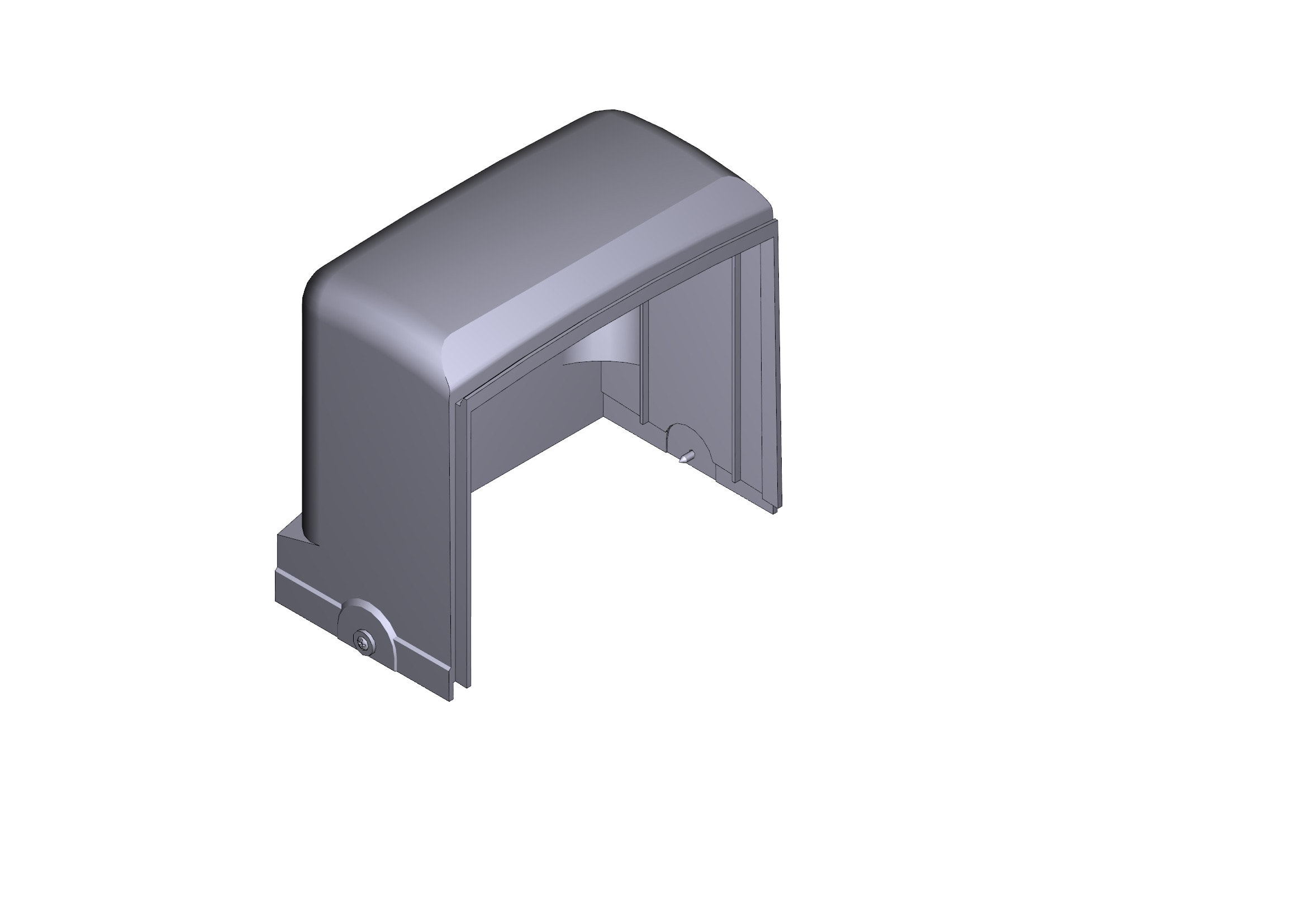 CAME - coperchio motoriduttore bx 119RIBX003