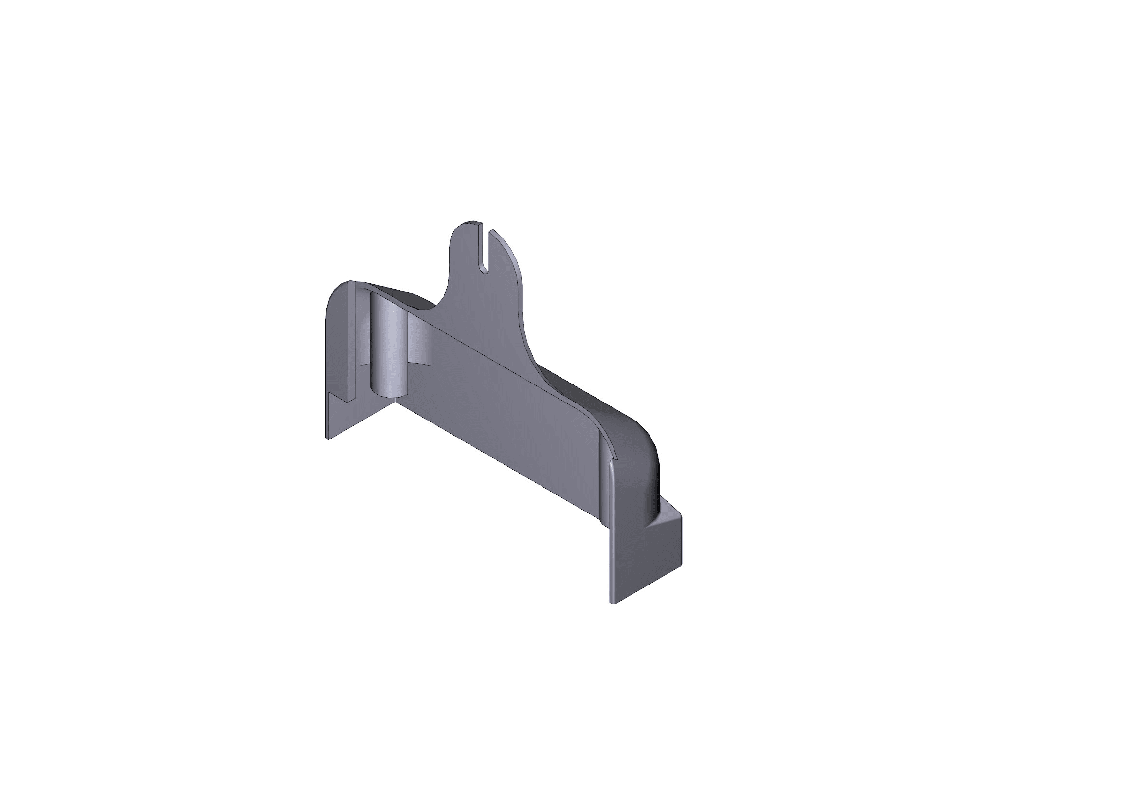 CAME - carter protezione piedini destro motoriduttore bx