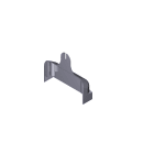 CAME - carter protezione piedini destro motoriduttore bx