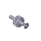 CAME - albero lento per motoriduttore bx-p