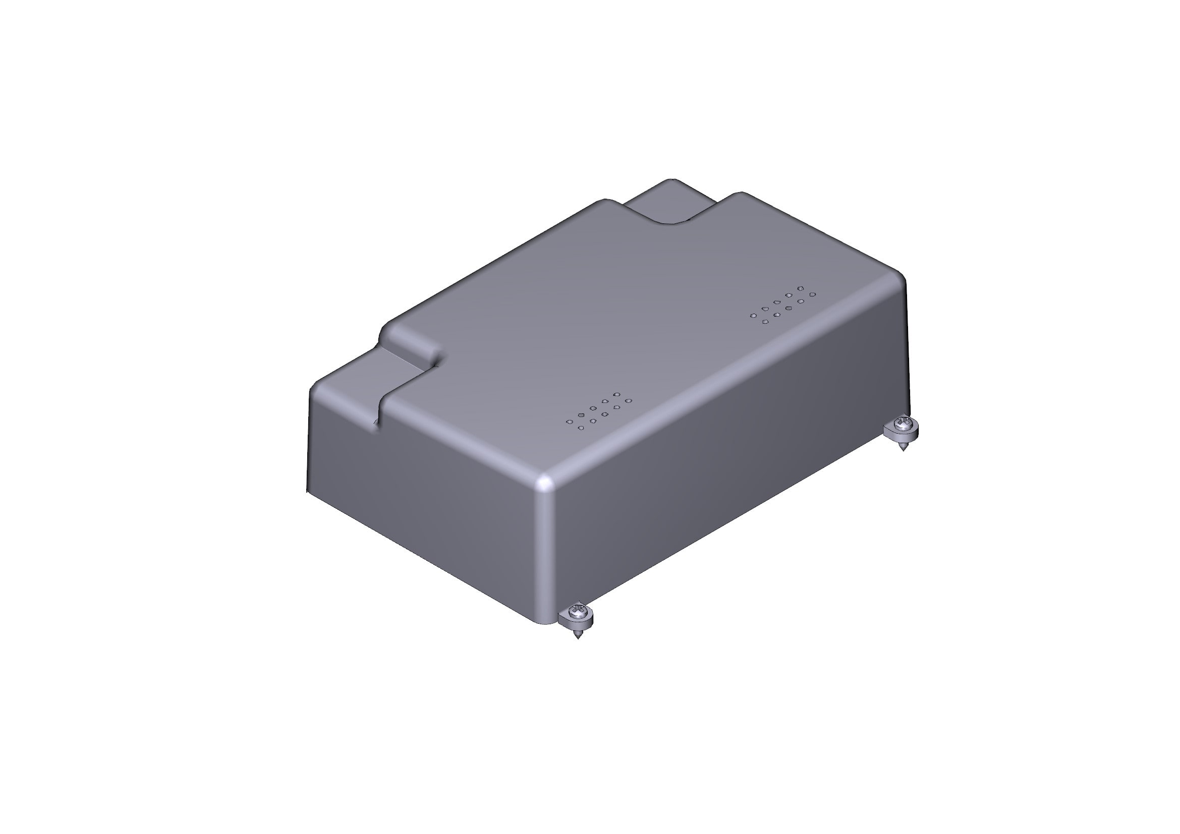 CAME - coperchio scheda motoriduttore bx-243. 119RIBX038