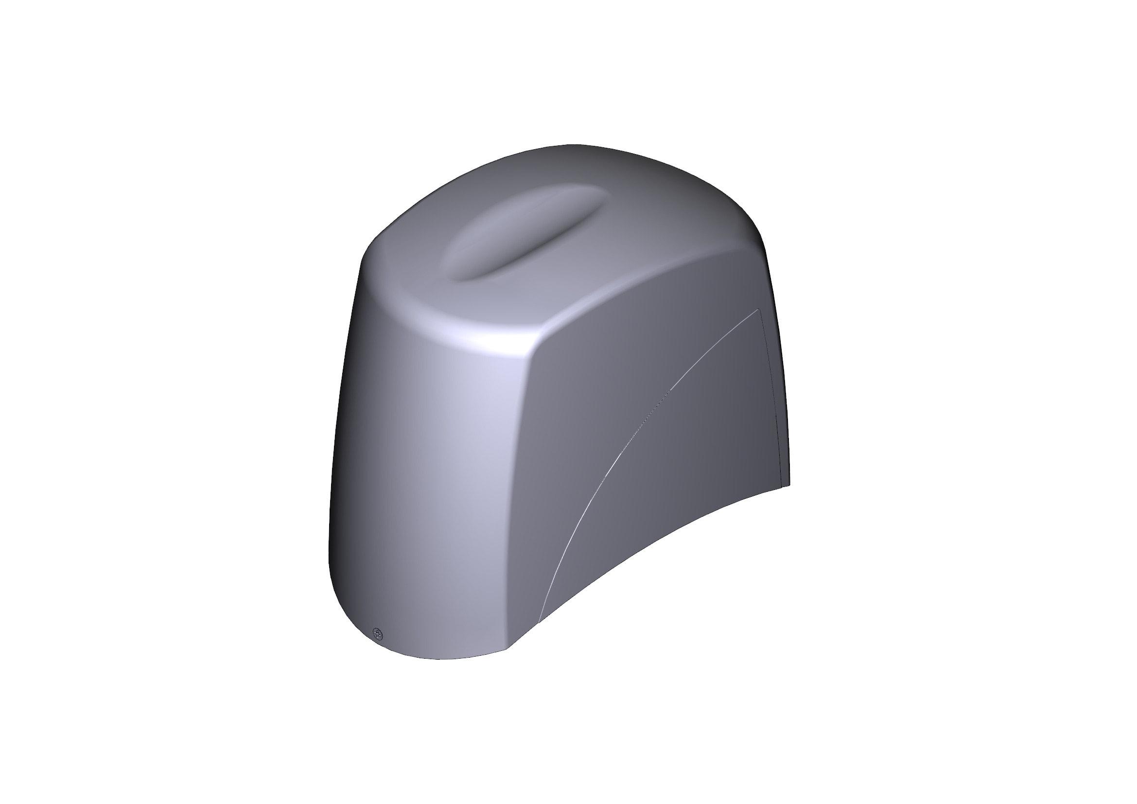 CAME - Coperchio per motoriduttore BX-243. 119RIBX039