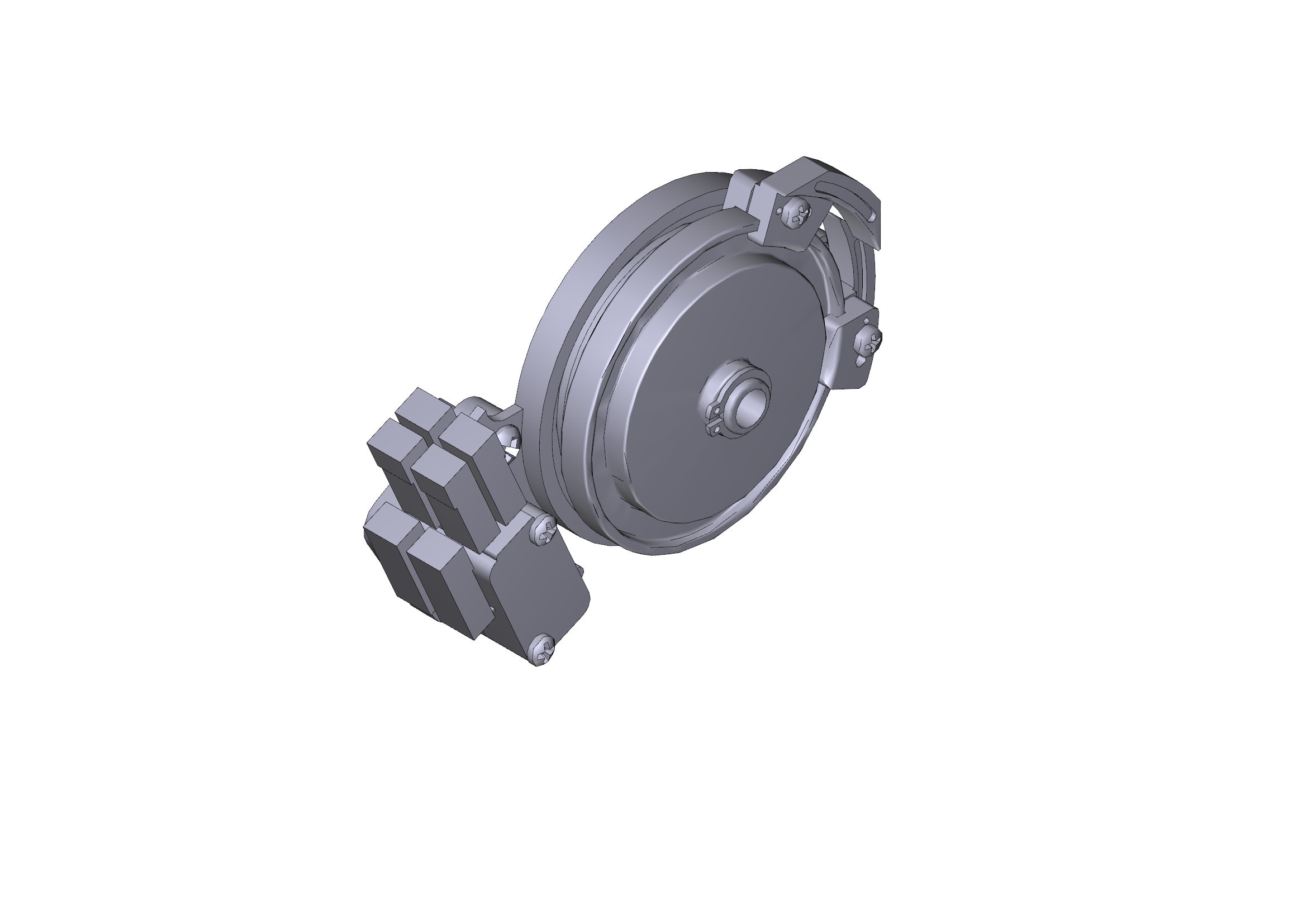 CAME - Gruppo finecorsa meccanico per automazione scheda elettronica BX-243.