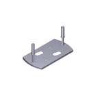 CAME - Base ancoraggio motoriduttore - BX-243.