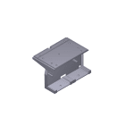 CAME - Supporto per quadro comando per automazione completa scheda elettronica BX-243.