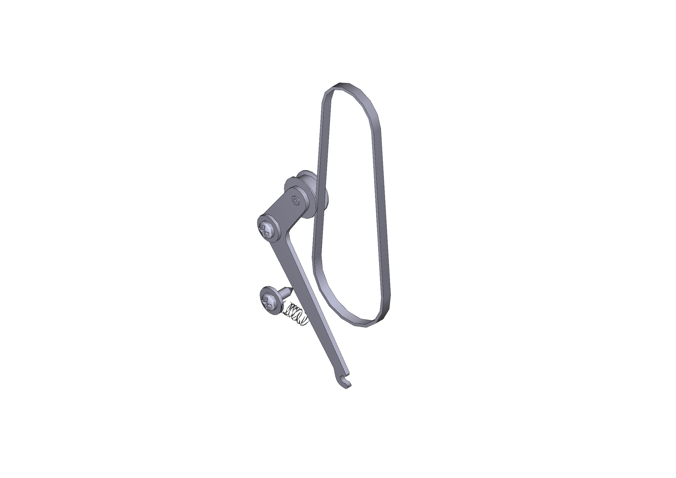 CAME - Tendicinghia e cinghia per trasmissione C-BX motoriduttore. 119RICX024