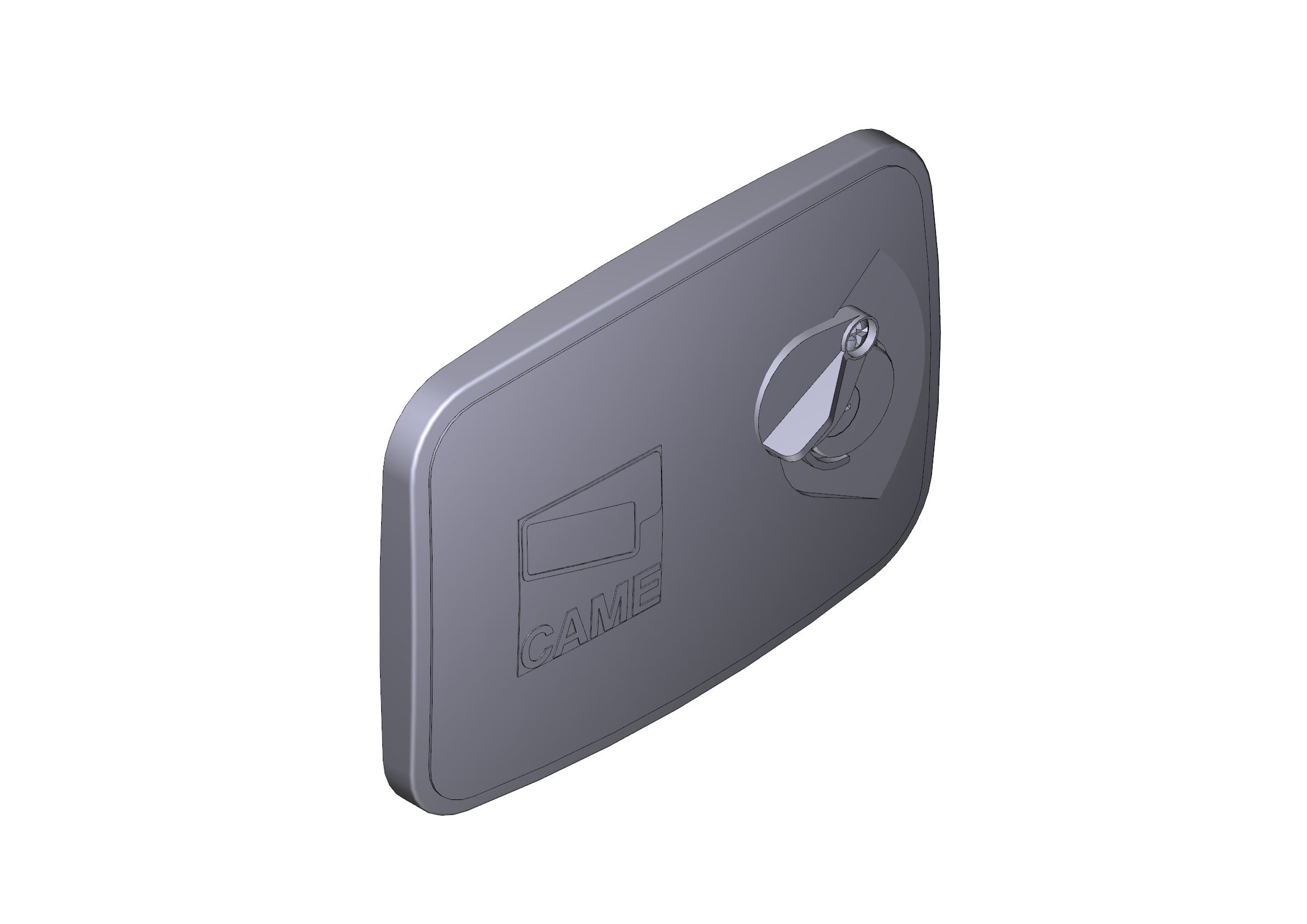 CAME - Gruppo coperchio sblocco motoriduttore Ferni. 119RID136