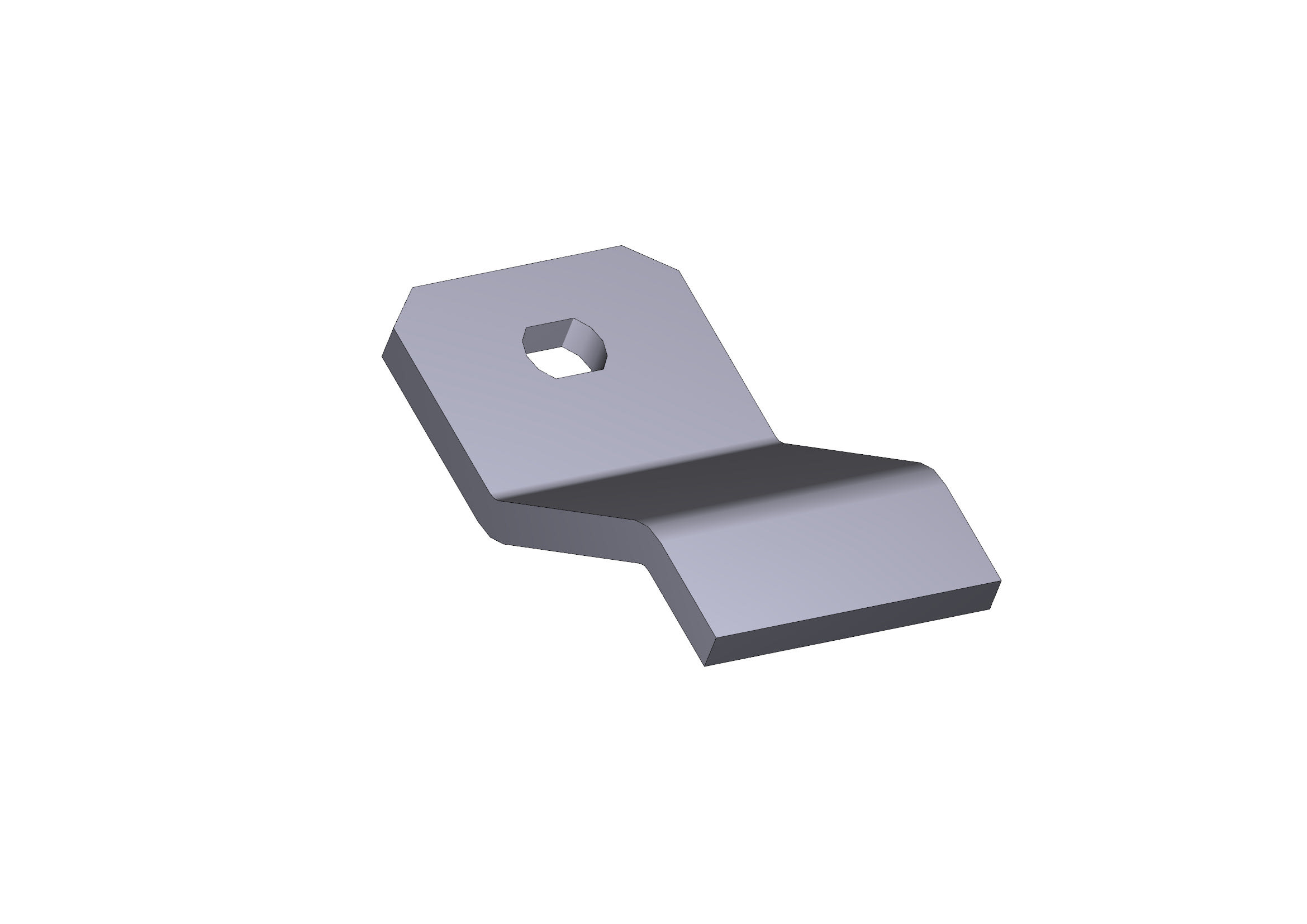 CAME - Staffa attacco testa per motoriduttore 230 V Krono. 119RID164