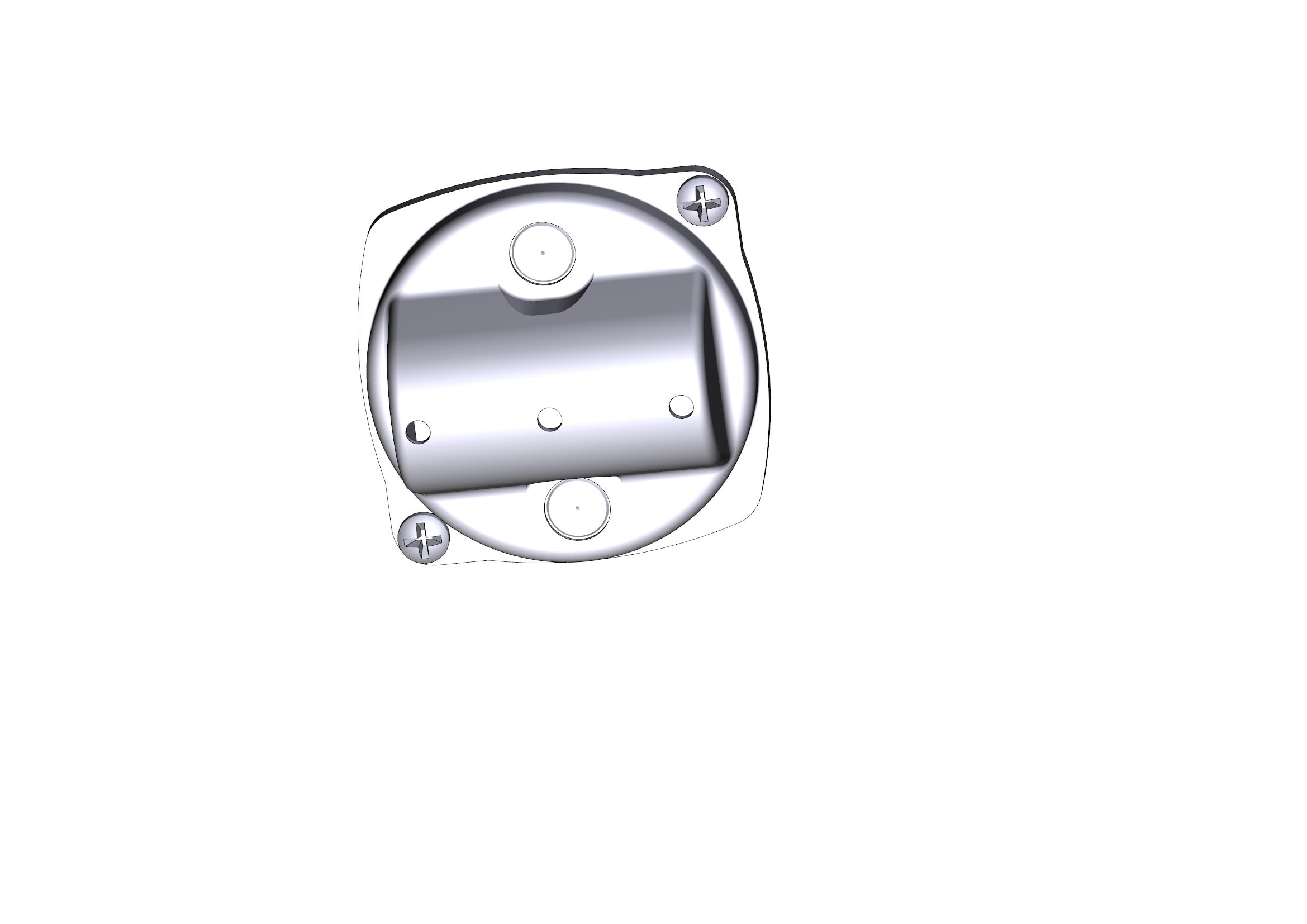 CAME - Coperchio inferiore destro Krono per motoriduttore 230V. 119RID170