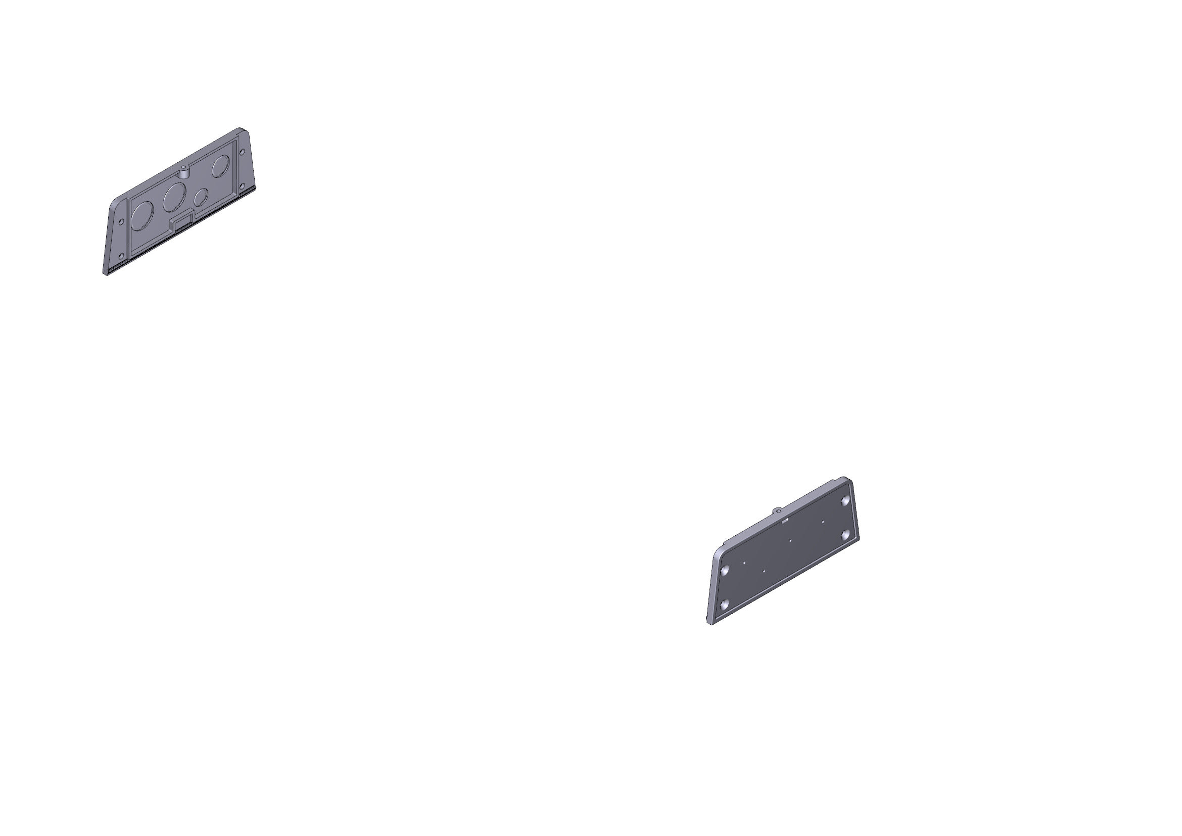 CAME - Tappi laterali passacavi F4000 F4024 - Accessori per cavi elettrici.