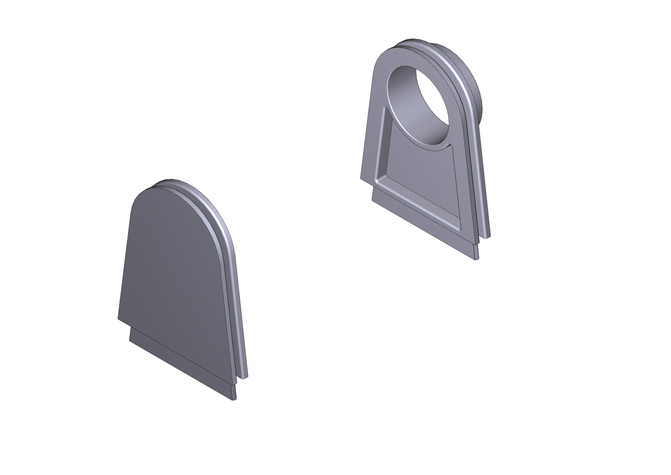 CAME - Tappi copriforo coperchio motoriduttore F4000 F4024. 119RID250